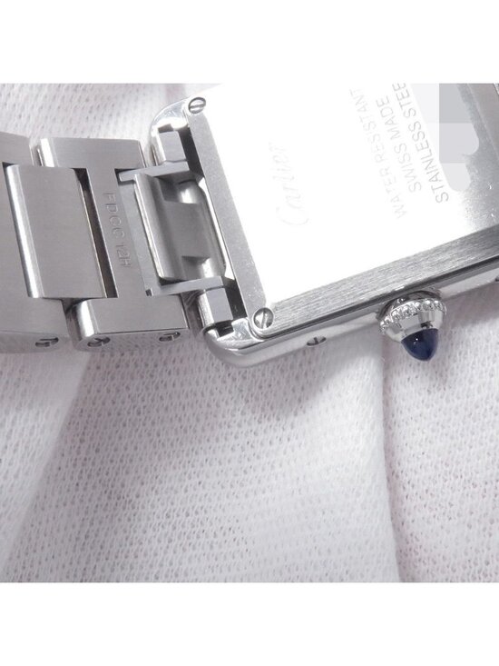 Cartier Tank Mast SM Watch Silver Dial Quartz main image 8